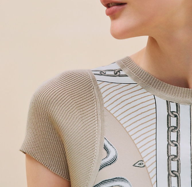 Short sleeve twillaine dress