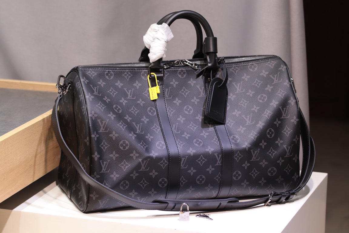 black floral travel bag(1:1)