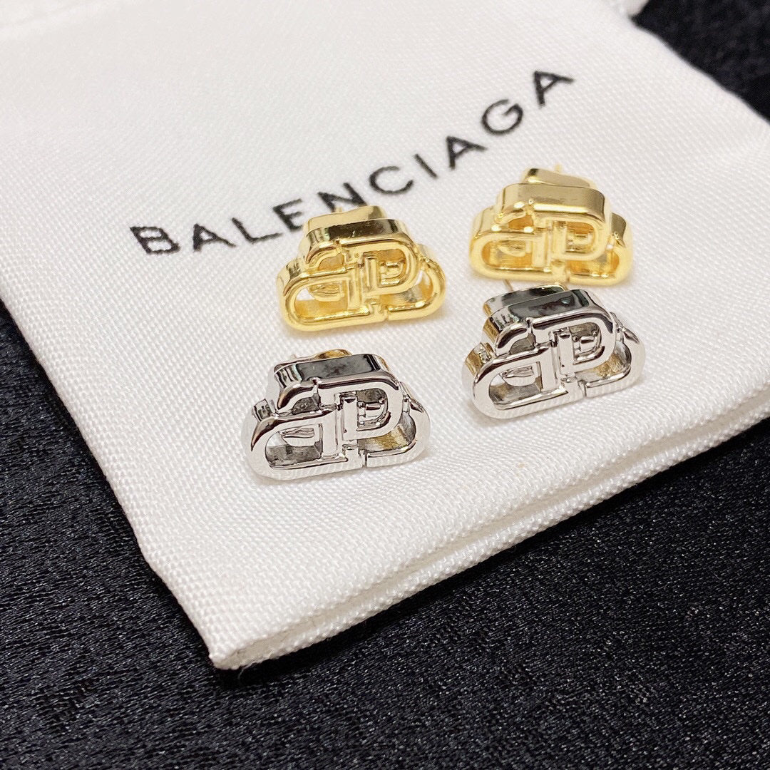 logo earrings