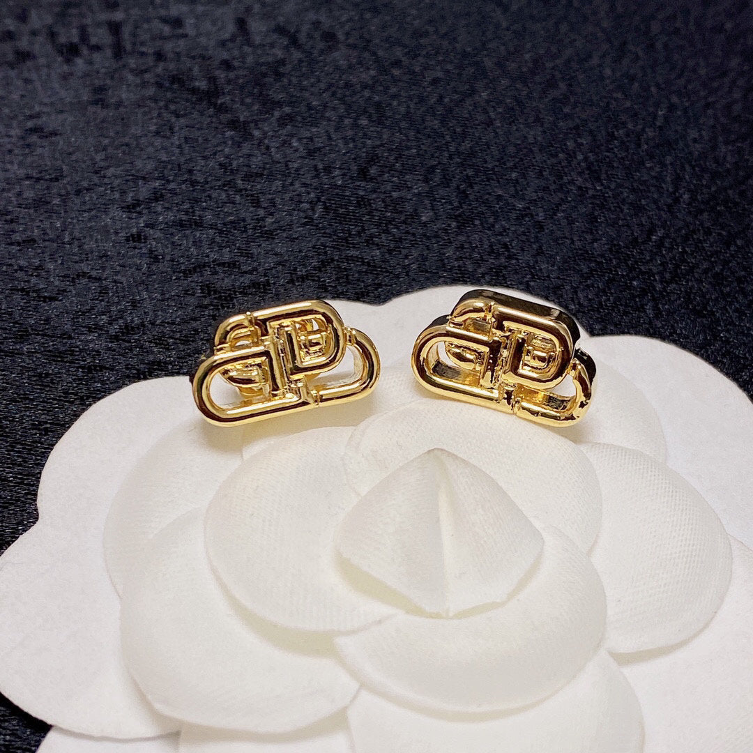 logo earrings