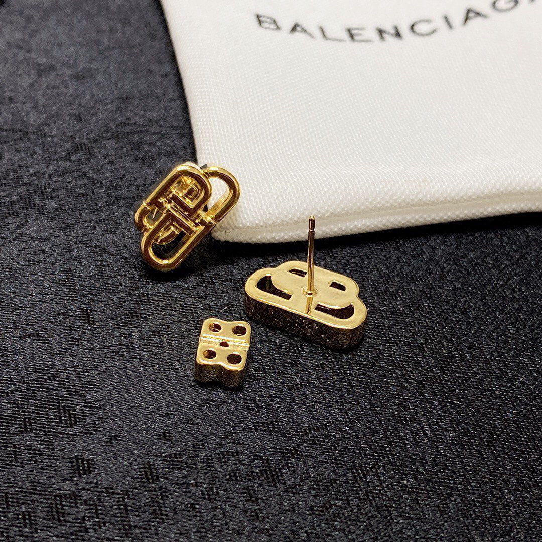 logo earrings