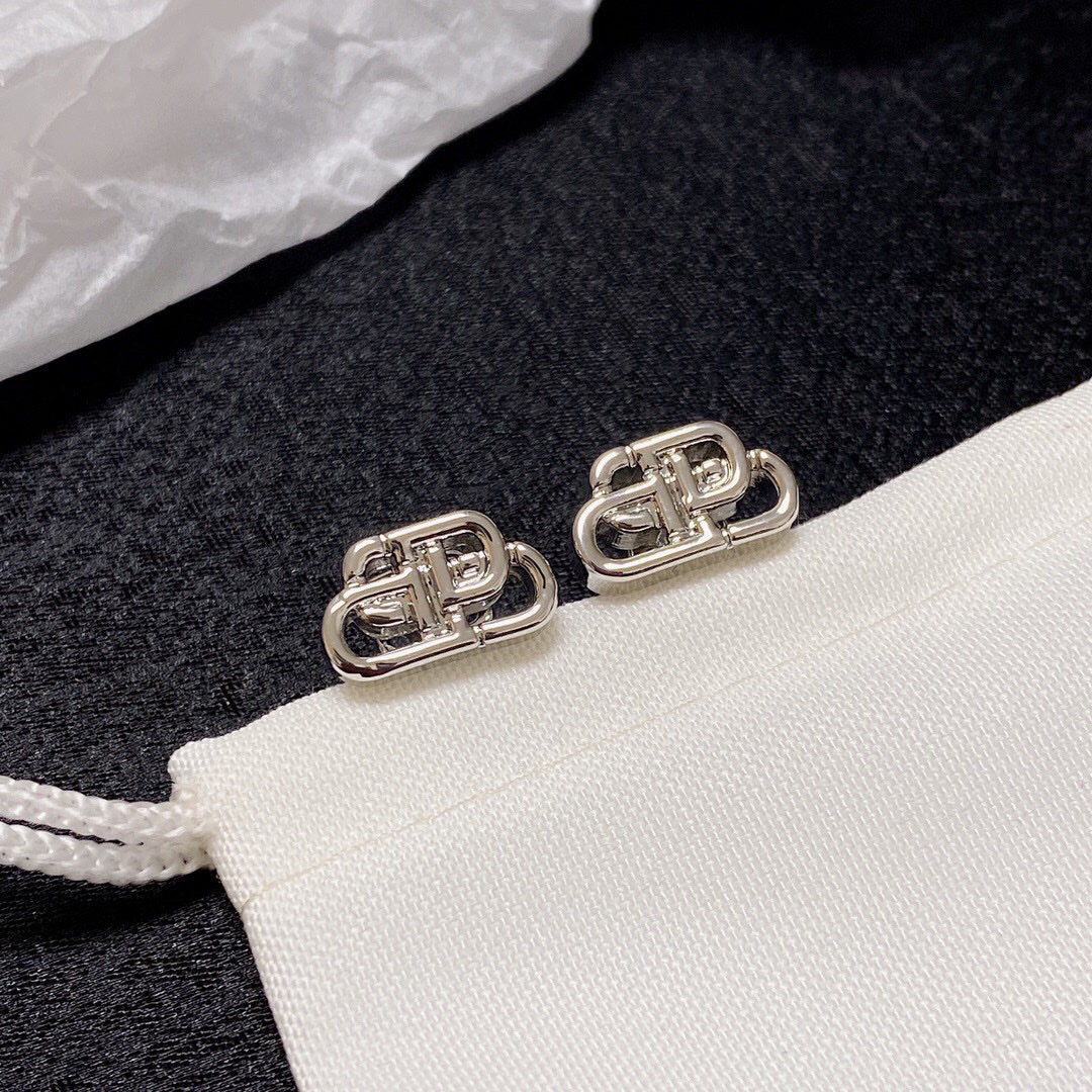 logo earrings
