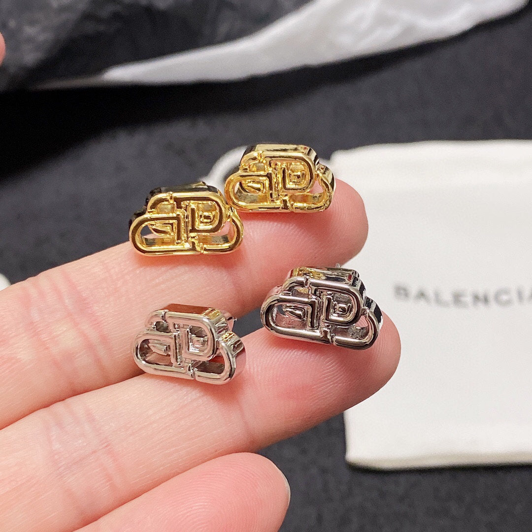 logo earrings