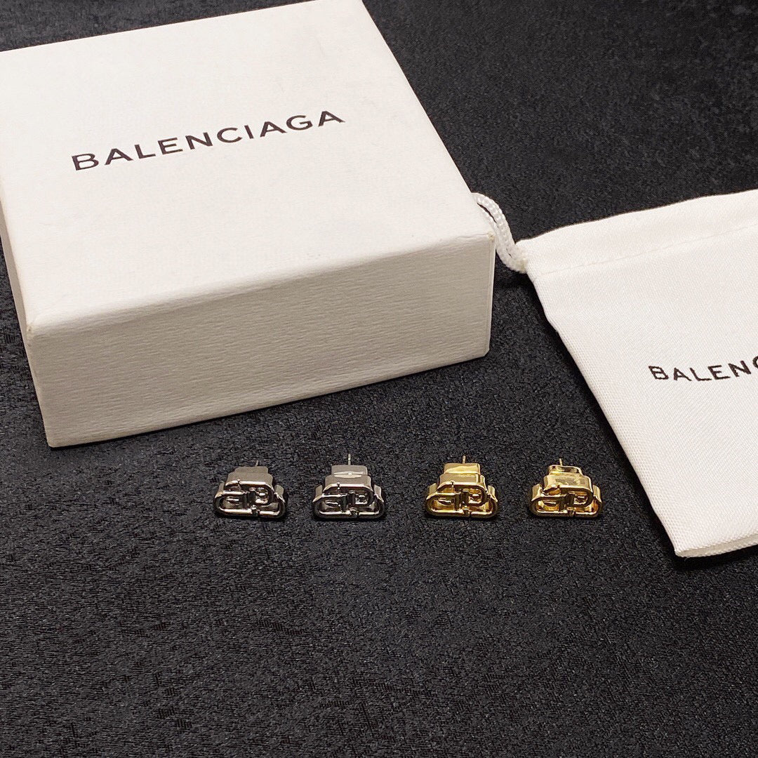 logo earrings
