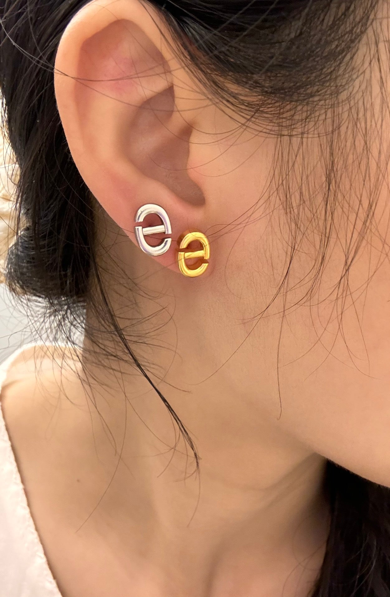 classic cd earrings
