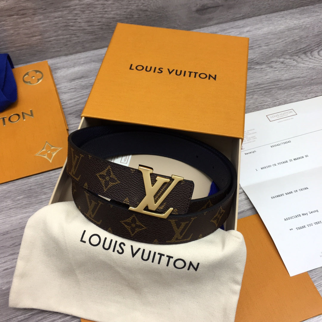 Classic letter buckle, double-sided