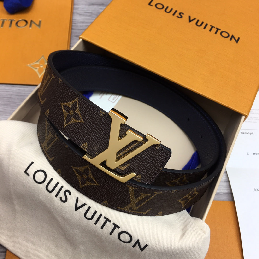 Classic letter buckle, double-sided