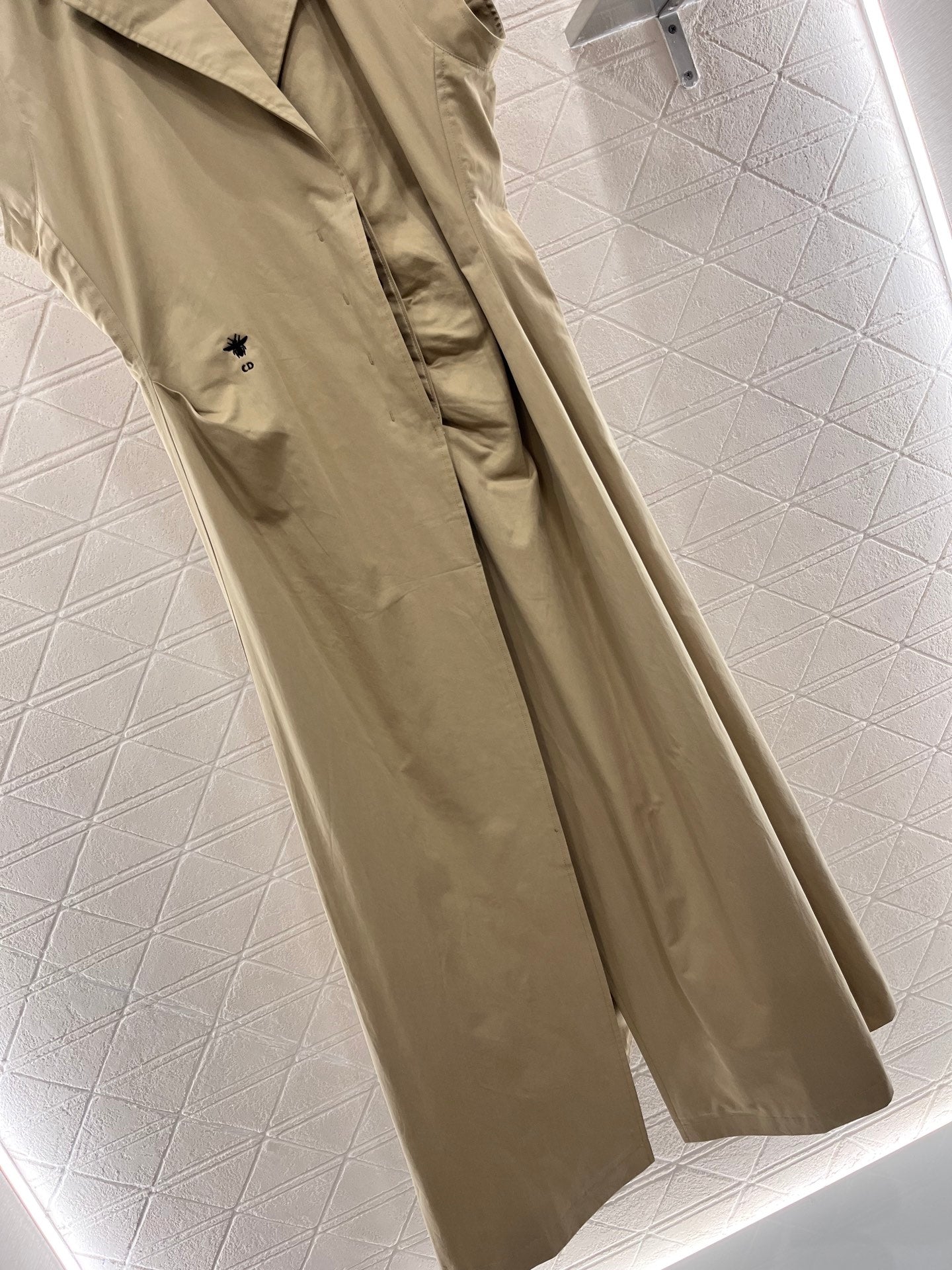 Button-down vest dress