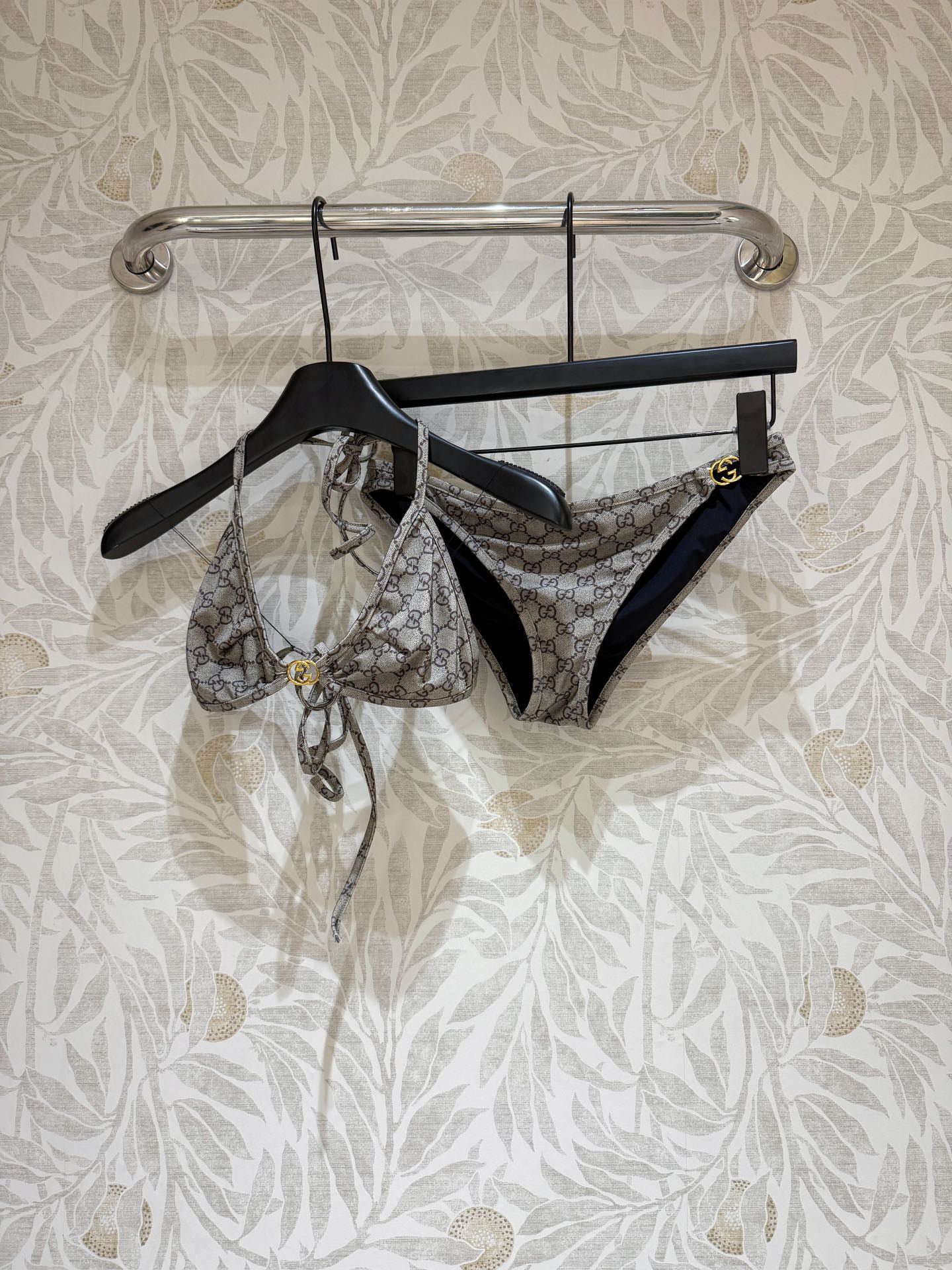 25ss Old flower bikini swimsuit