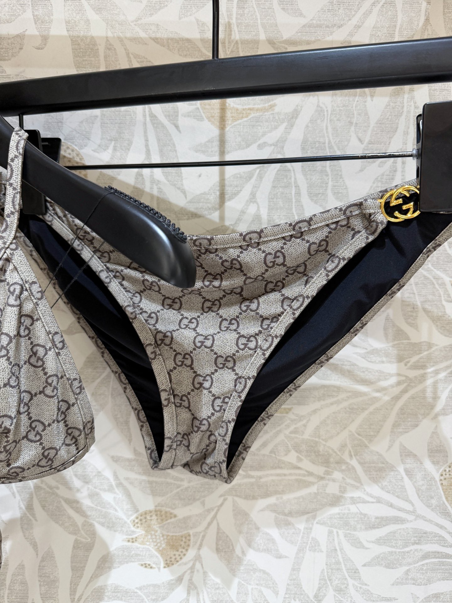 25ss Old flower bikini swimsuit