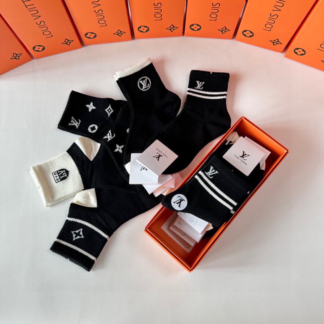 (5 pairs in a box) π Super popular small item socks