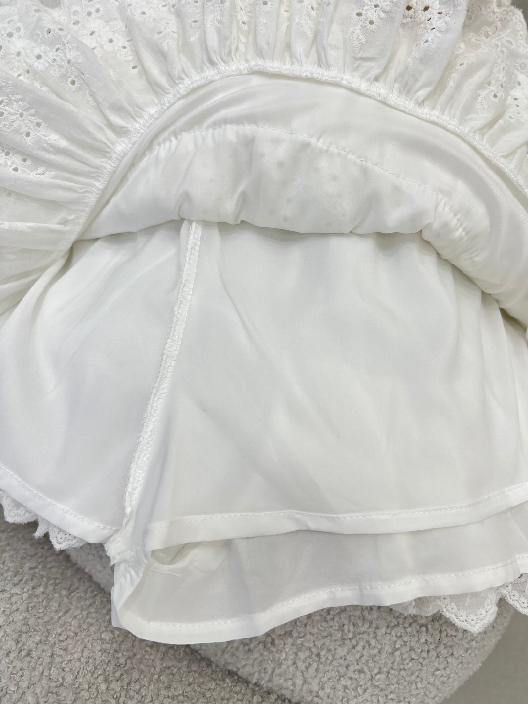 M 25 Water-soluble flower cake skirt