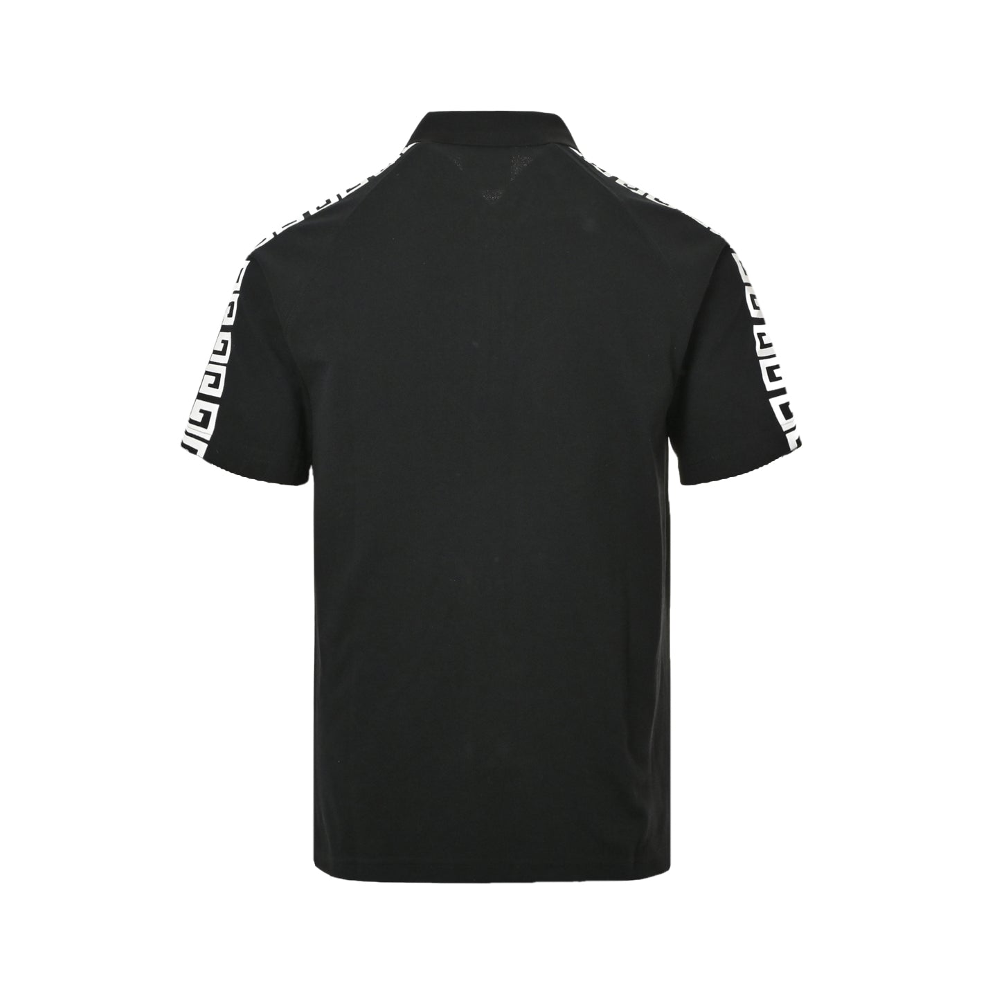 Half-zip chest logo short sleeves