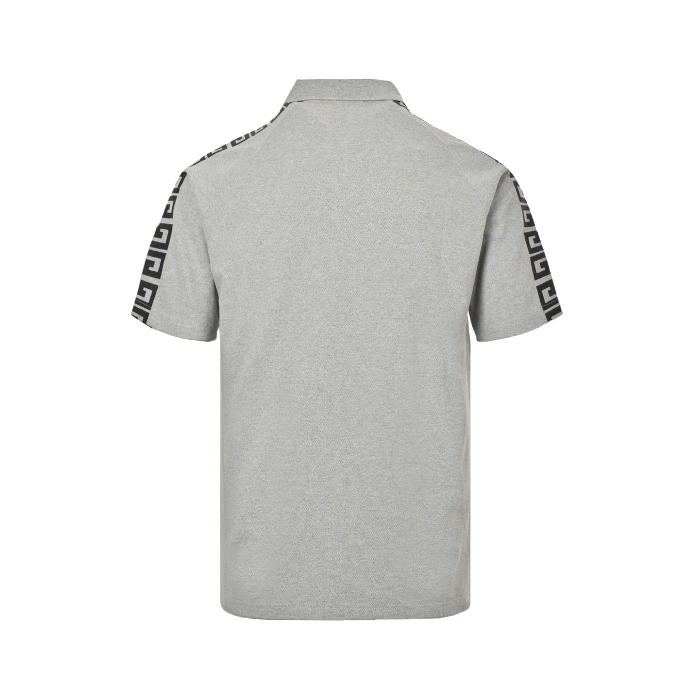 Half-zip chest logo short sleeves