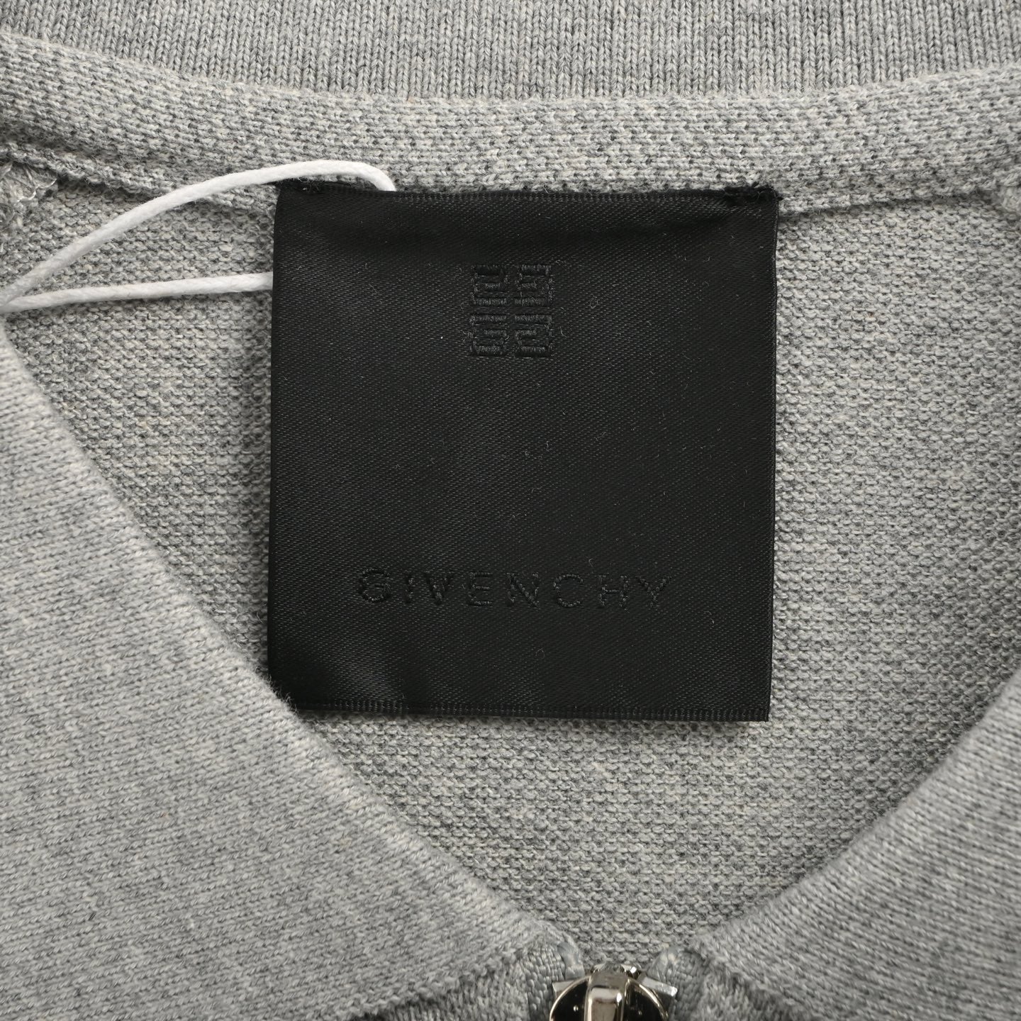 Half-zip chest logo short sleeves