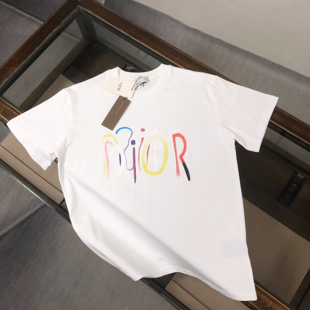 D 25 Summer new round neck short sleeved T-shirt