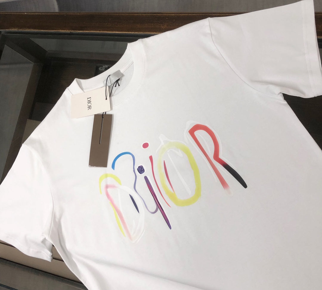 D 25 Summer new round neck short sleeved T-shirt
