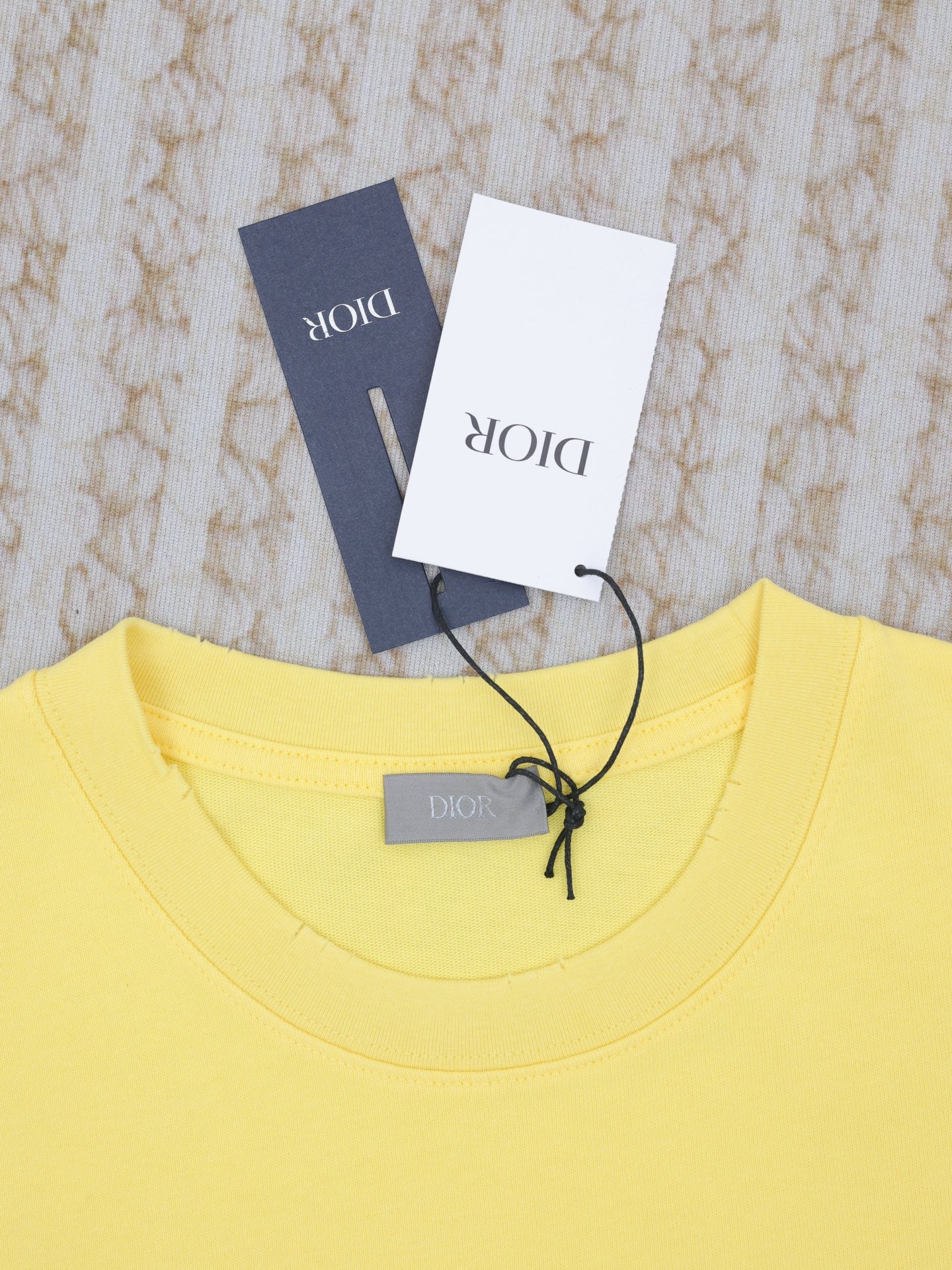 D 25 Spring and summer new letter embroidery logo short sleeved T-shirt