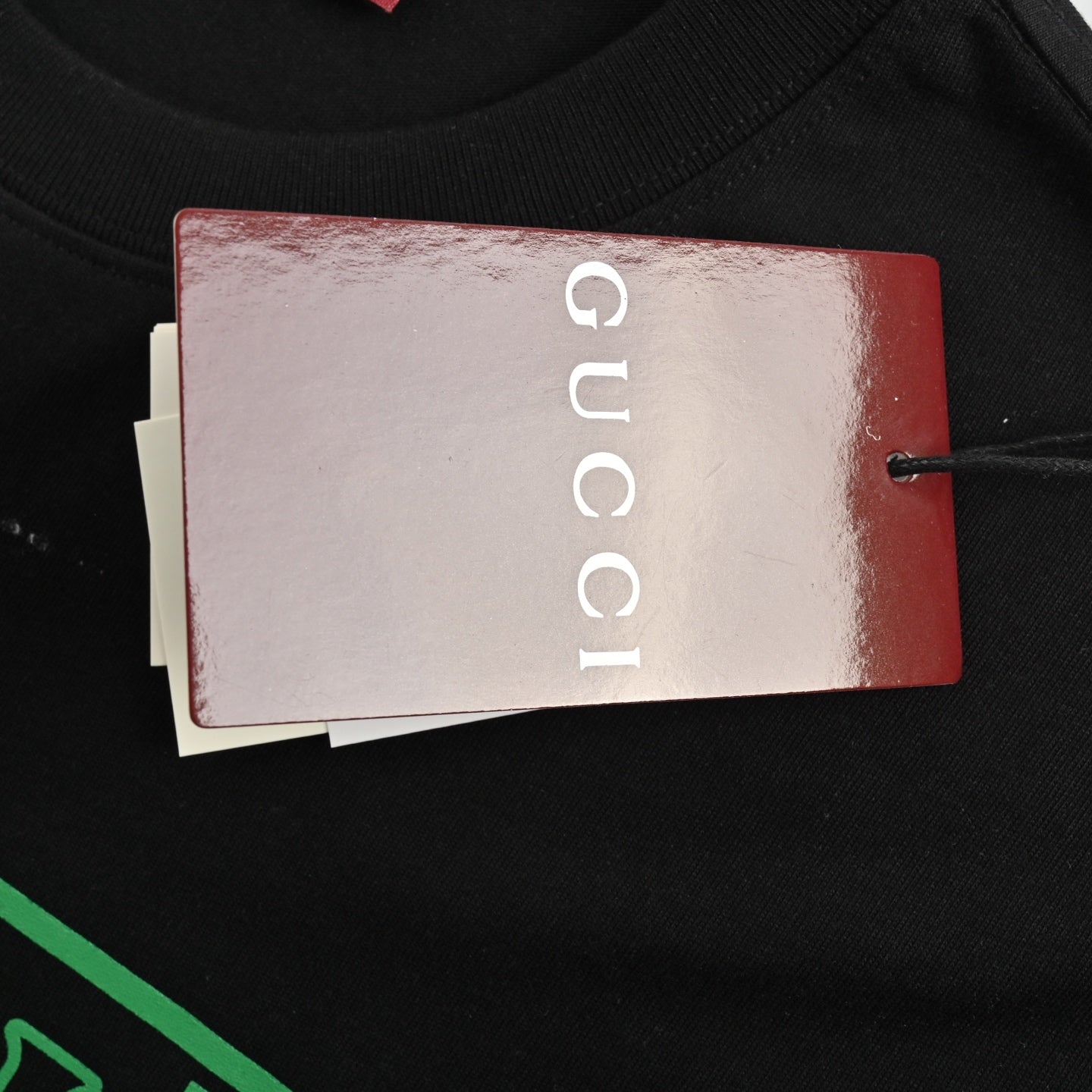 Hollow letter logo printed short sleeves