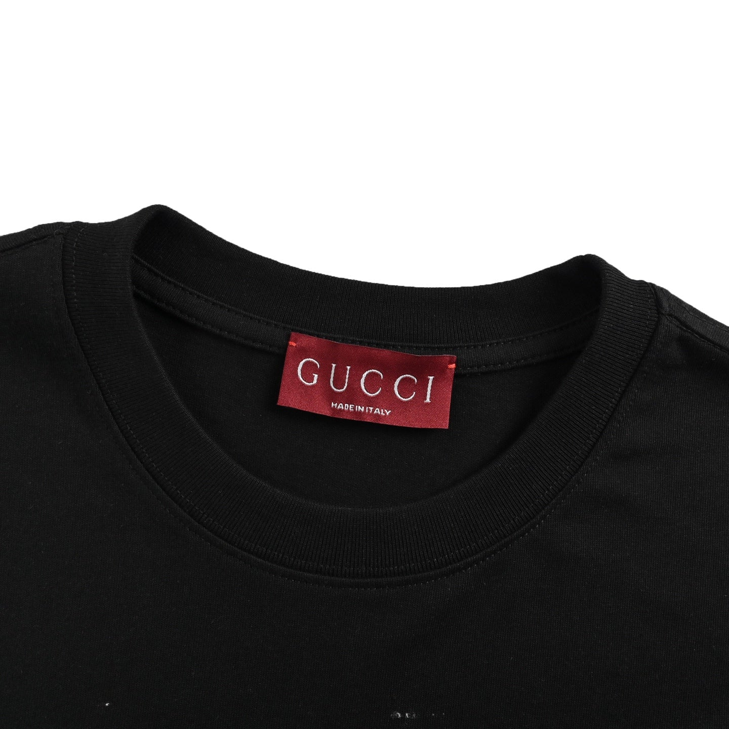 Hollow letter logo printed short sleeves