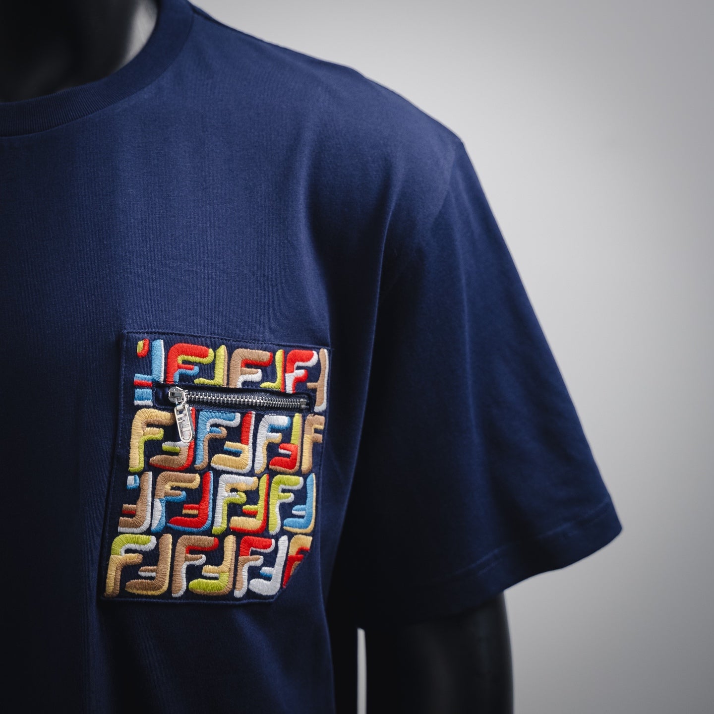 25ss embroidered t-shirt