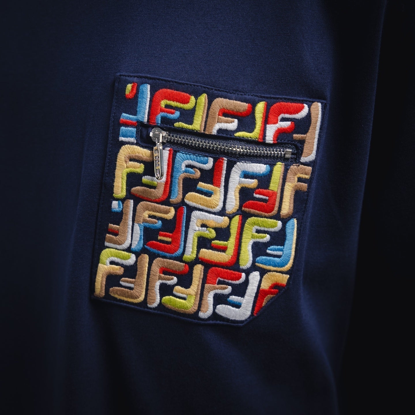 25ss embroidered t-shirt