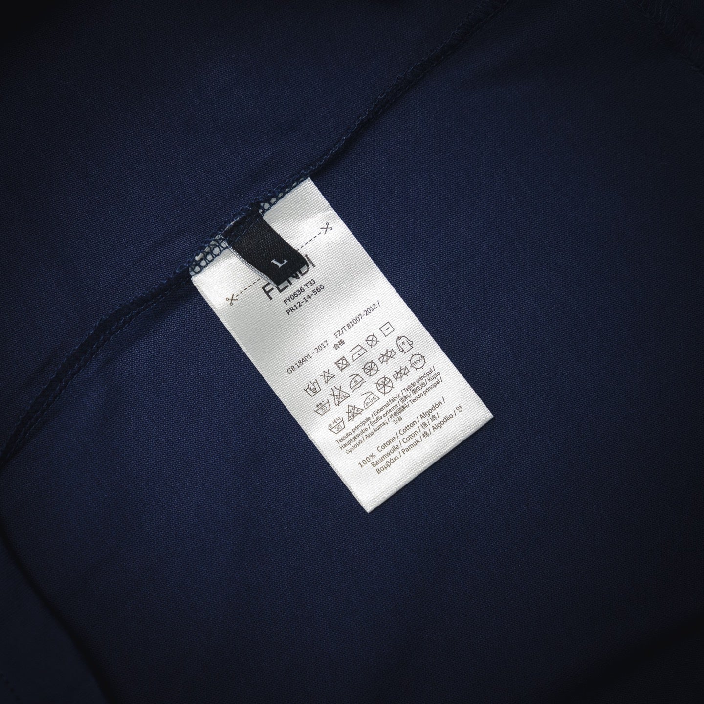 25ss embroidered t-shirt