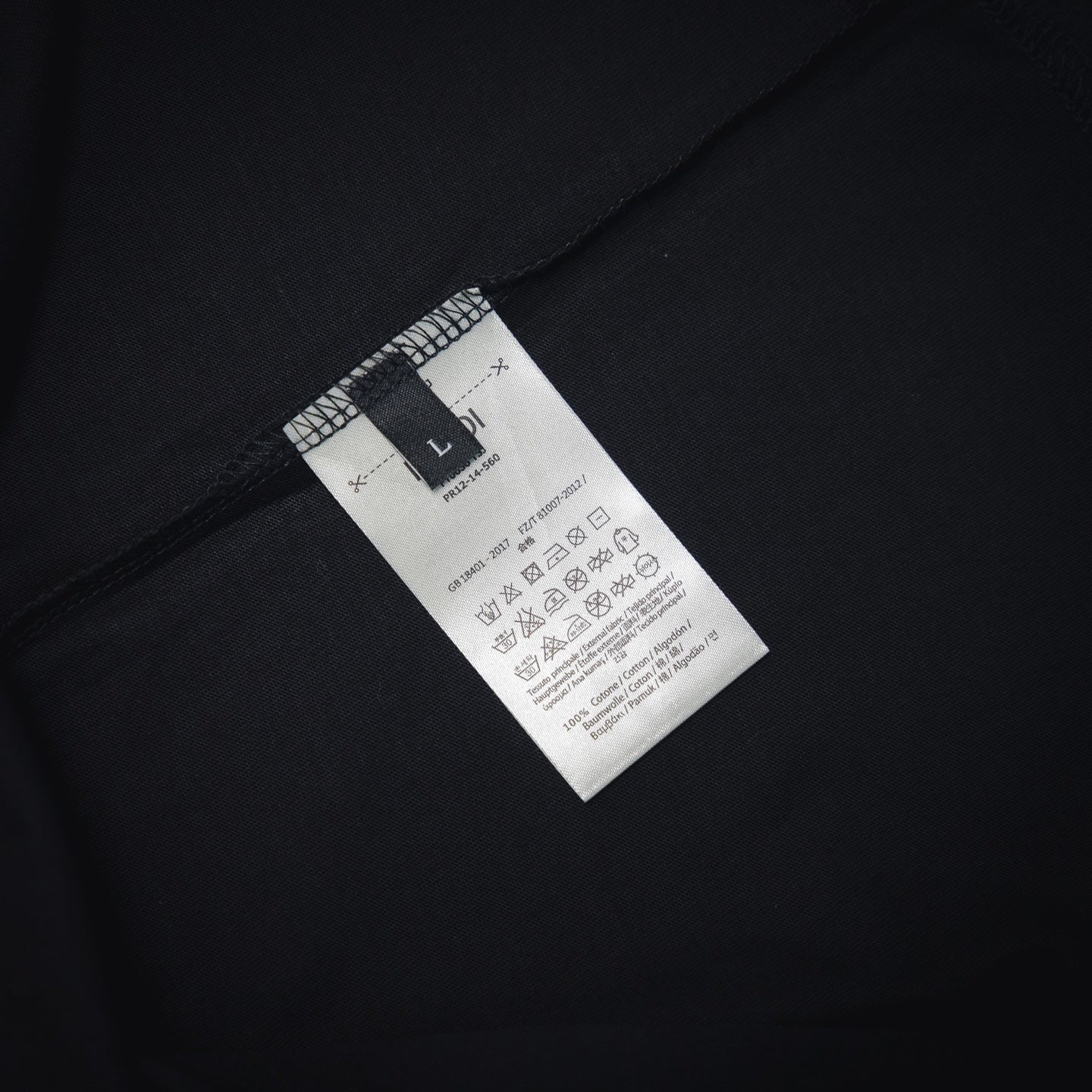 25ss embroidered t-shirt