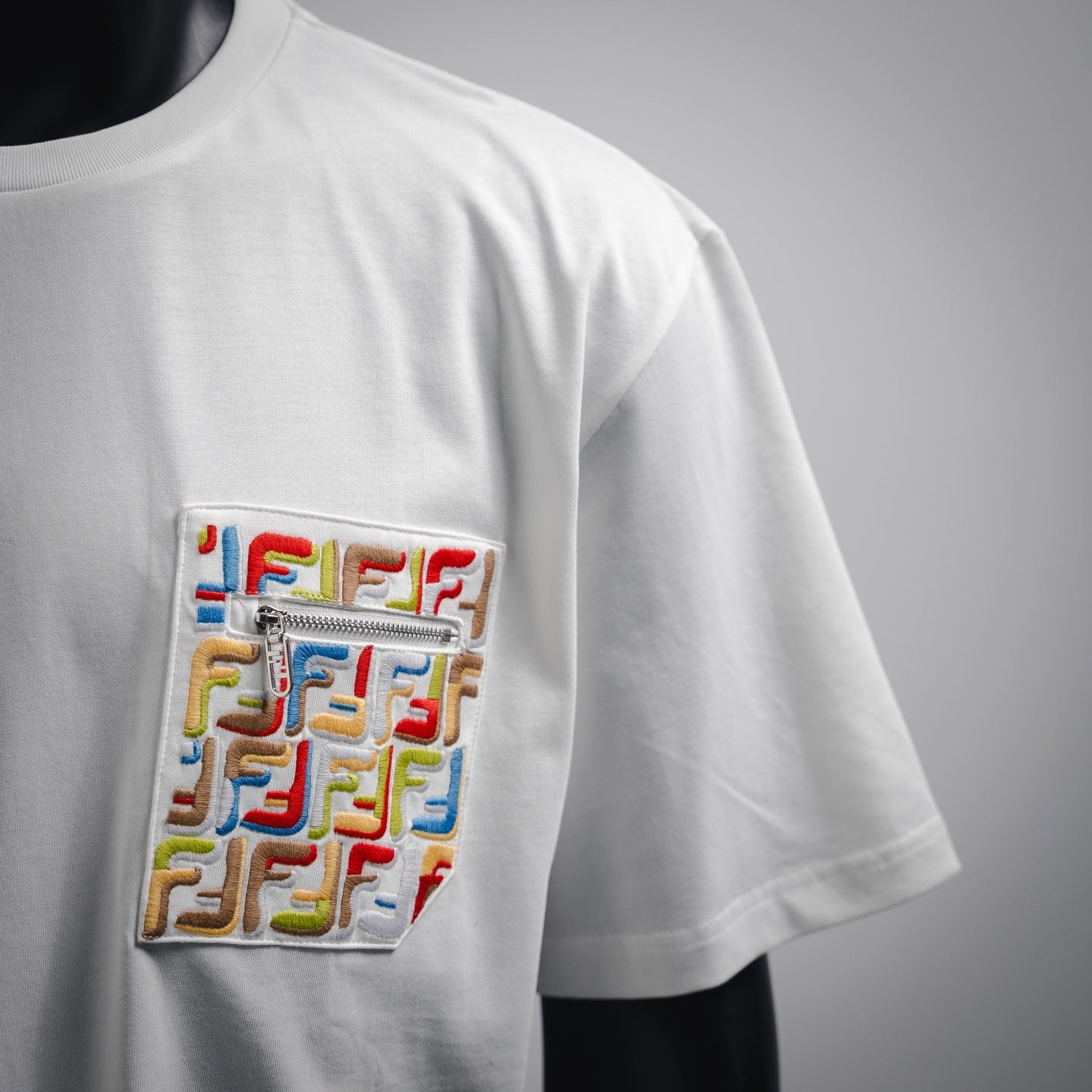 25ss embroidered t-shirt