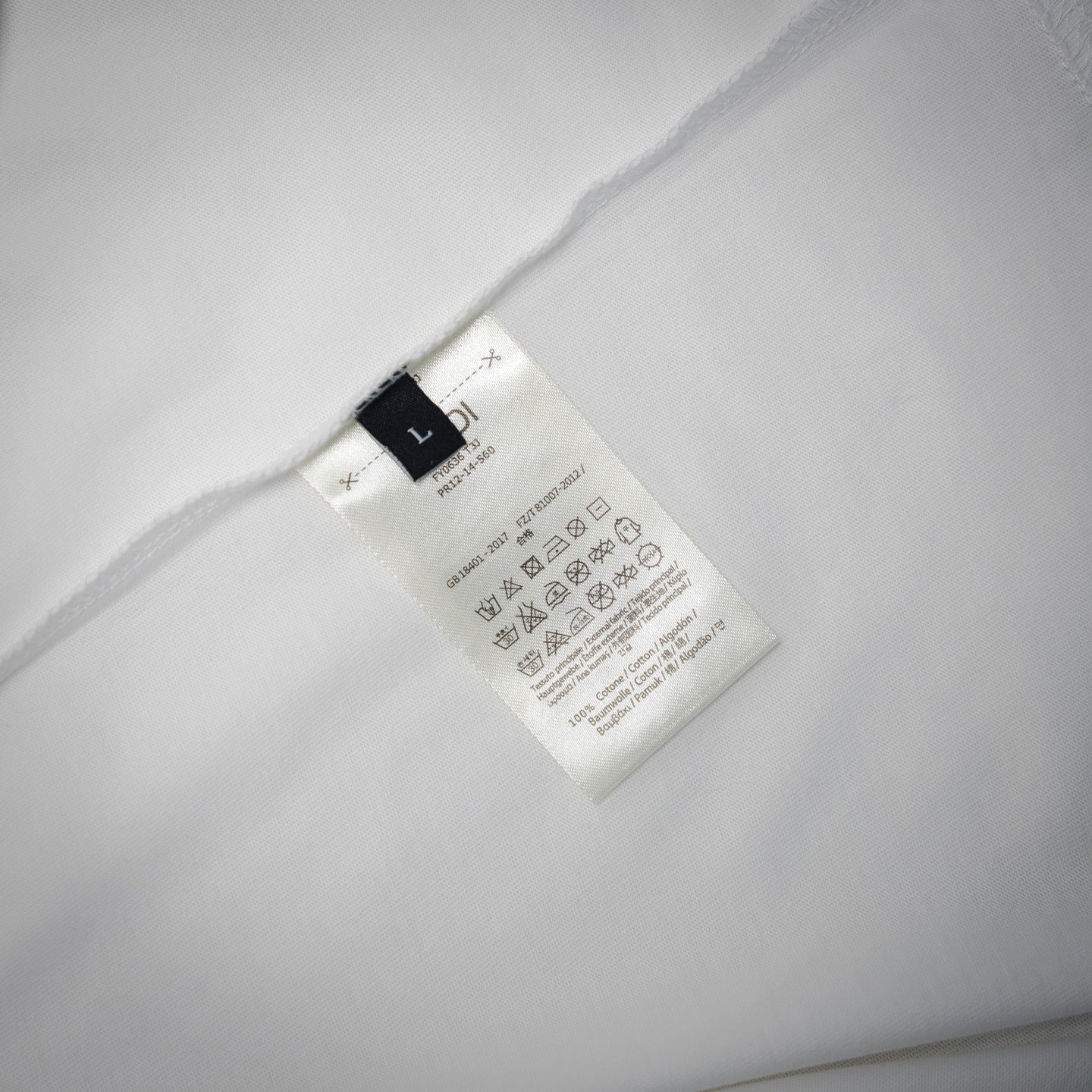 25ss embroidered t-shirt