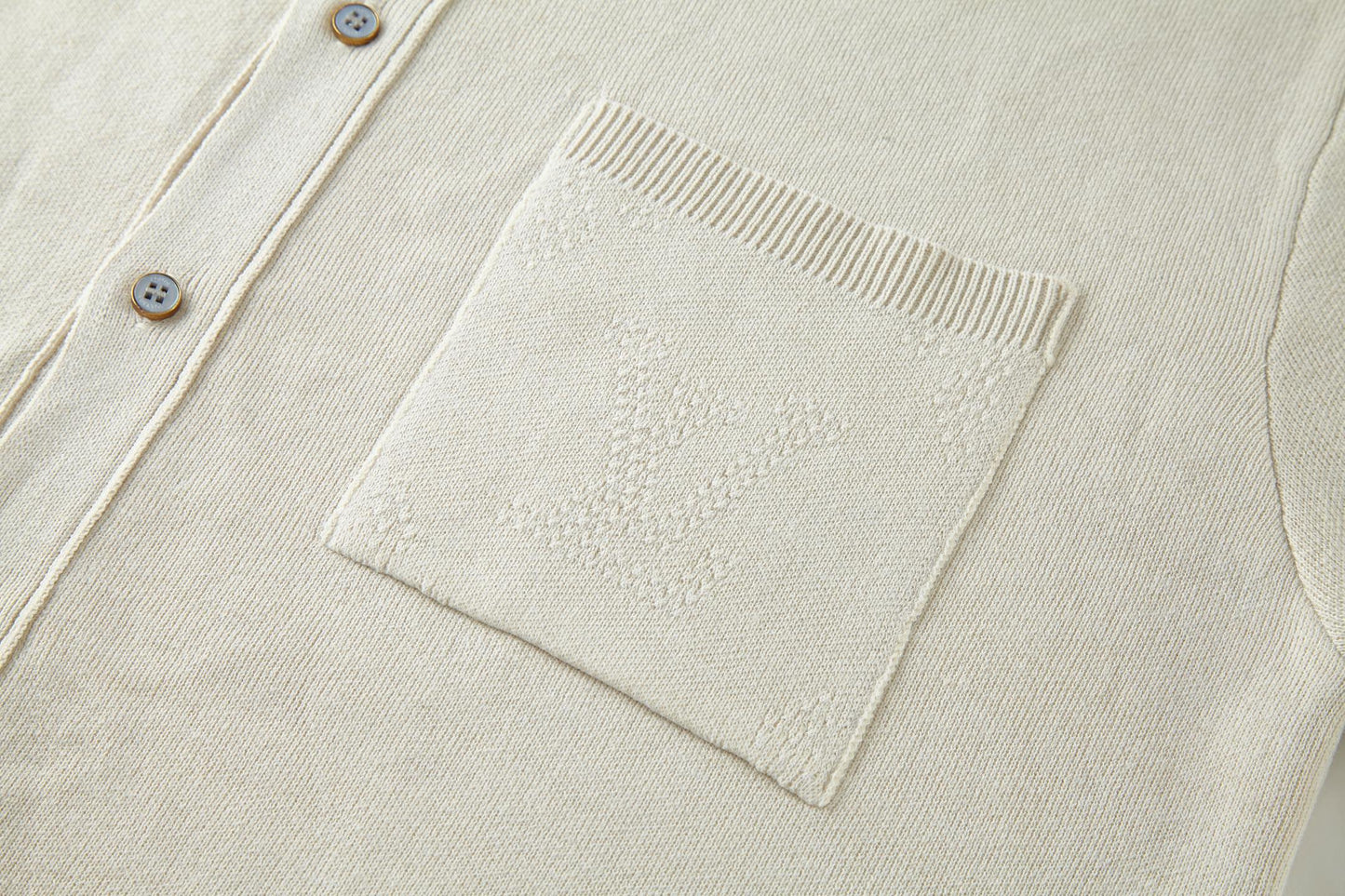 25ss jacquard knit shirt