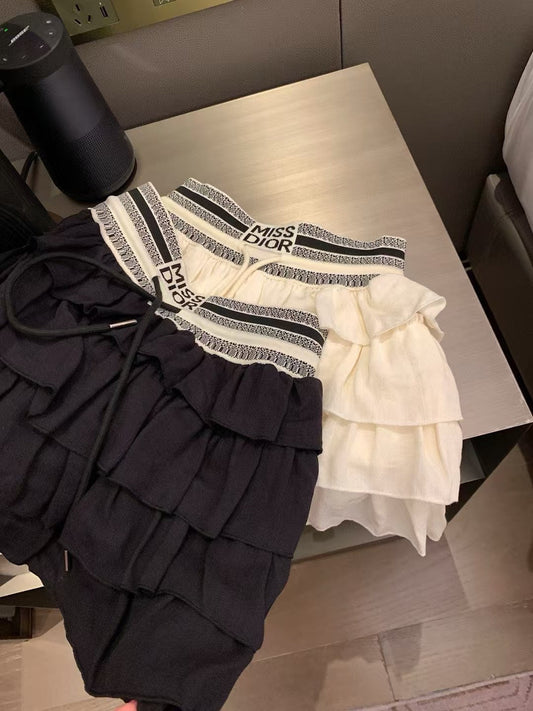 D 25 Embroidered cake skirt