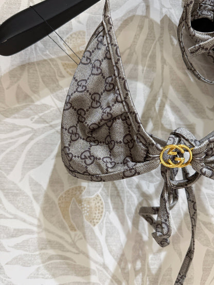 25ss Old flower bikini swimsuit