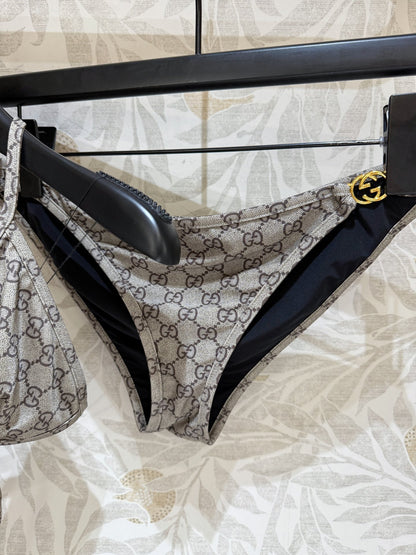 25ss Old flower bikini swimsuit
