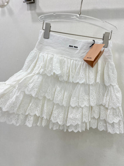 M 25 Water-soluble flower cake skirt