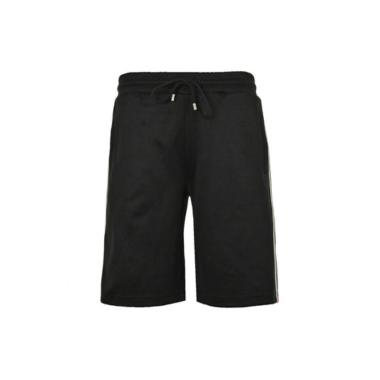 25SS Classic red and green webbing pockets Double G embossed shorts