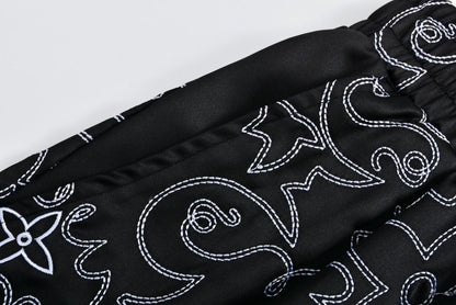 2025new embroidered short