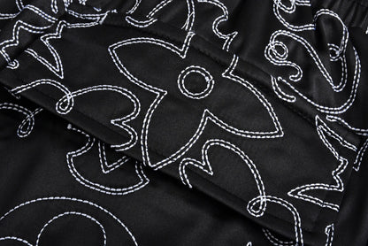2025new embroidered short