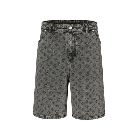2025SS jacquard denim short